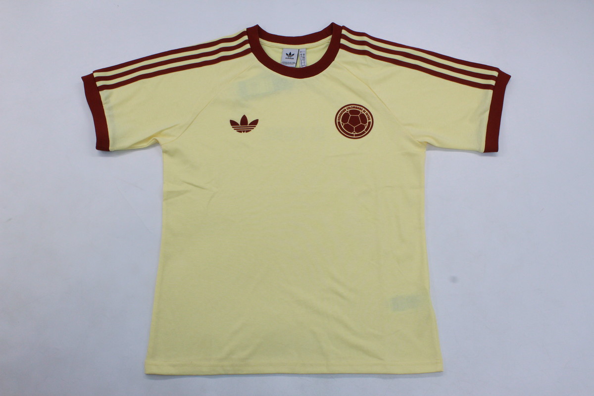 AAA Quality Colombia 24/25 Special Yellow Soccer Jersey